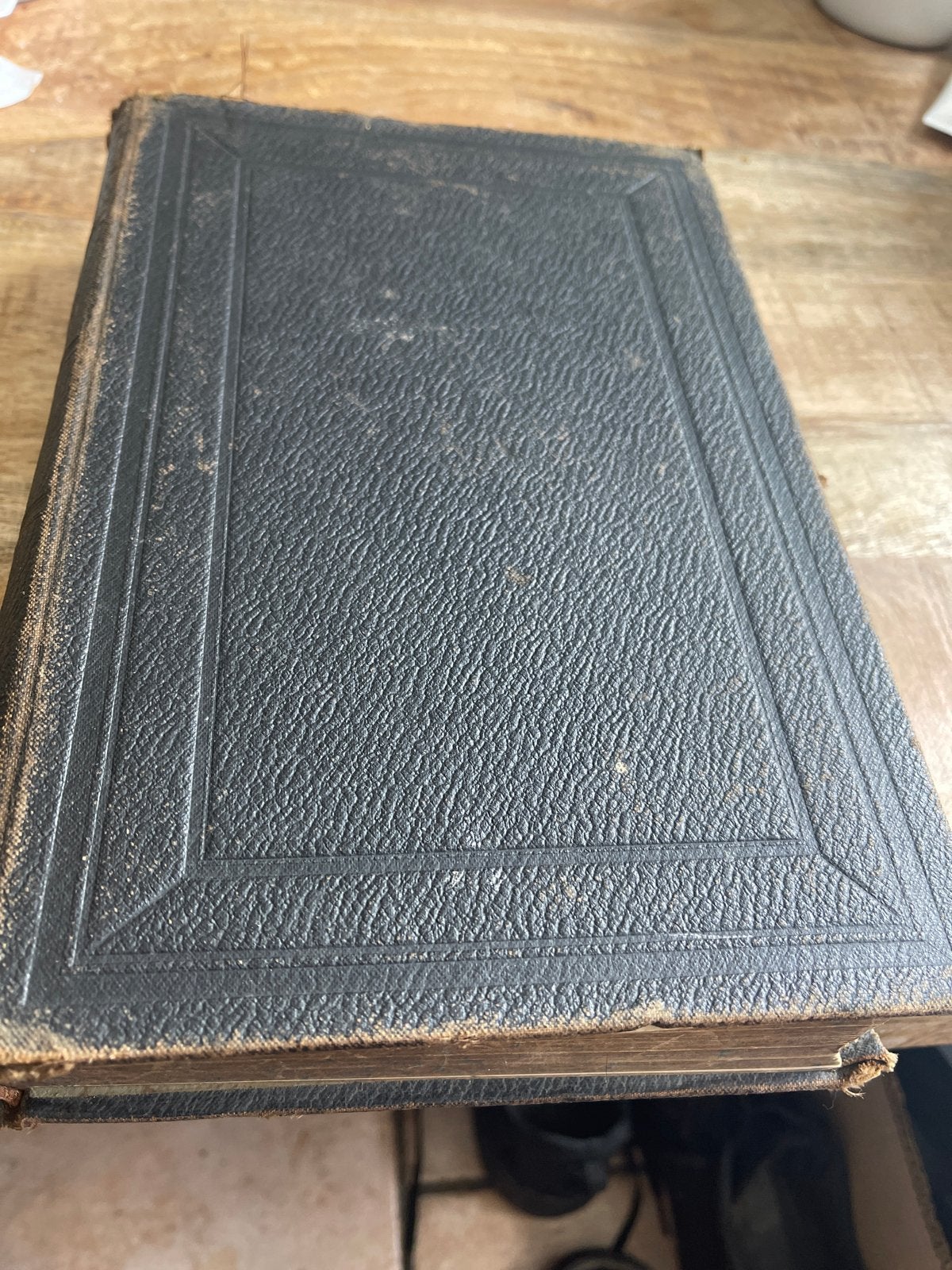Antieke Bijbel - Huwelijksgeschenk 1893 zwart 901 bladzijde, Antiek en Kunst, Ophalen of Verzenden
