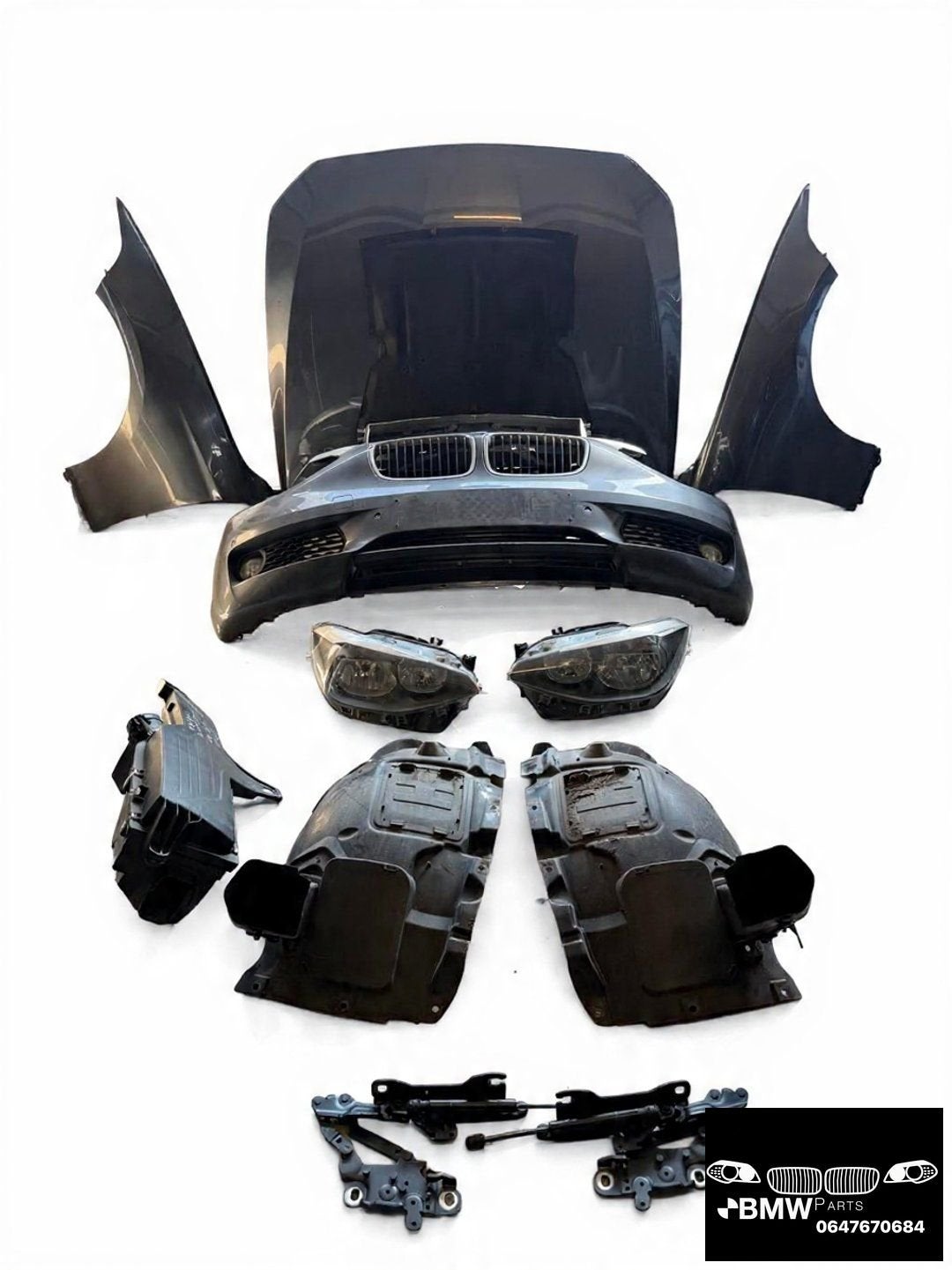 Voorkop Bmw 1-Serie F20 B39 mineral grey metallic, Gebruikt, -, -, Ophalen of Verzenden