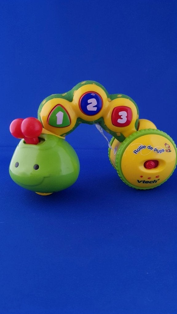 Vtech Rollie de Rups, weinig gespeeld, prima conditie. 5A31, Tweedehands verkoop, Tweedehands verkoop, Gebruikt, Loopfiets