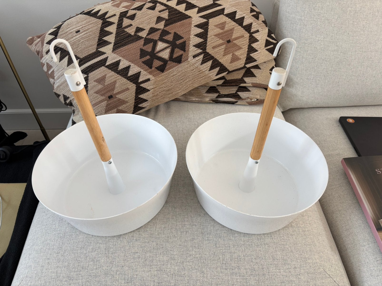 IKEA Bittergurka 2x hangende bakken, Ophalen, Overige typen, Rond, Zo goed als nieuw