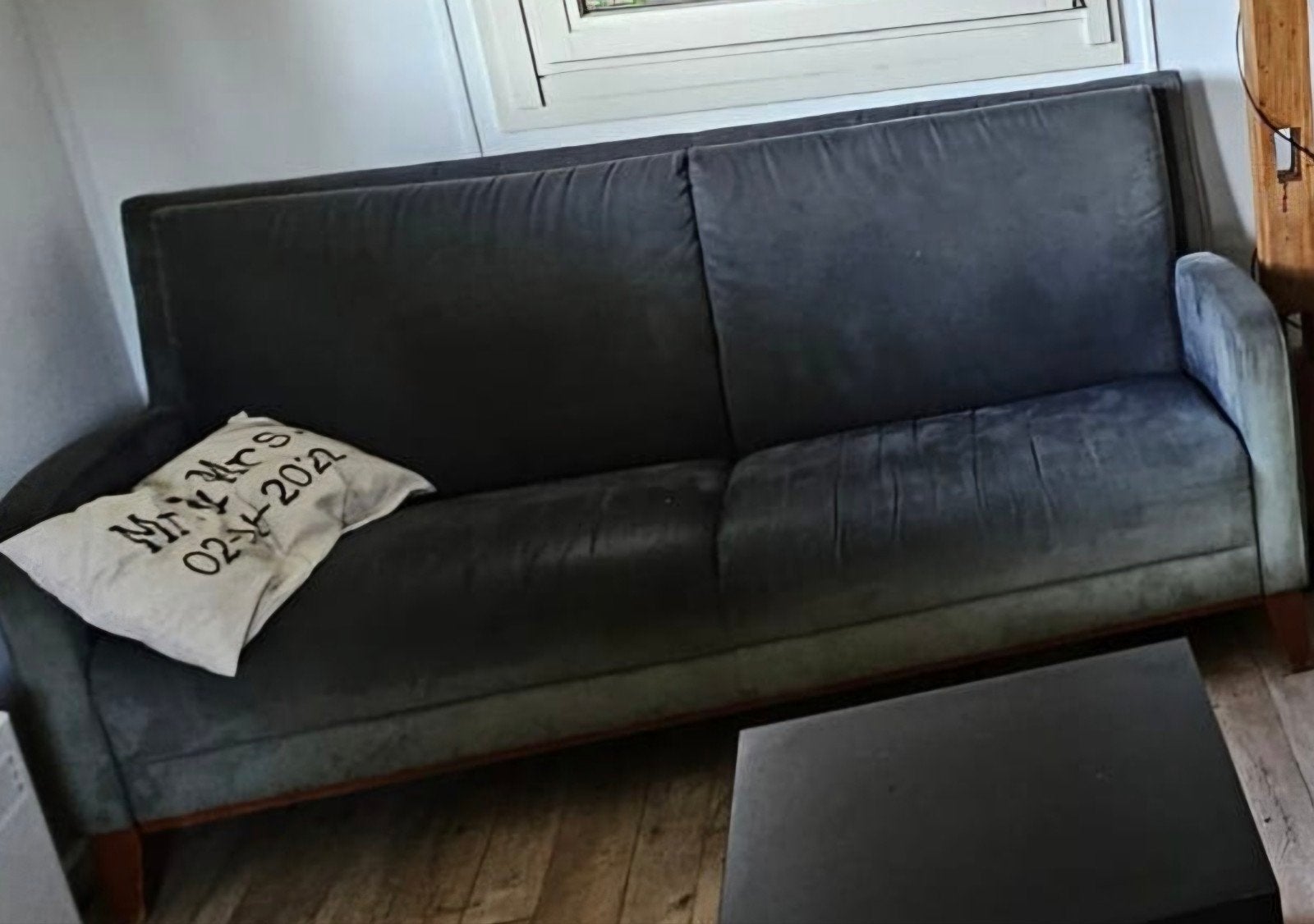 Comfortabele bank, Huis en Inrichting, Ophalen, Gebruikt, Driepersoons, 75 tot 100 cm