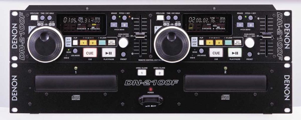 Pro DENON dual CD-speler + Controller DN-2100F, Ophalen, Zo goed als nieuw, Audio
