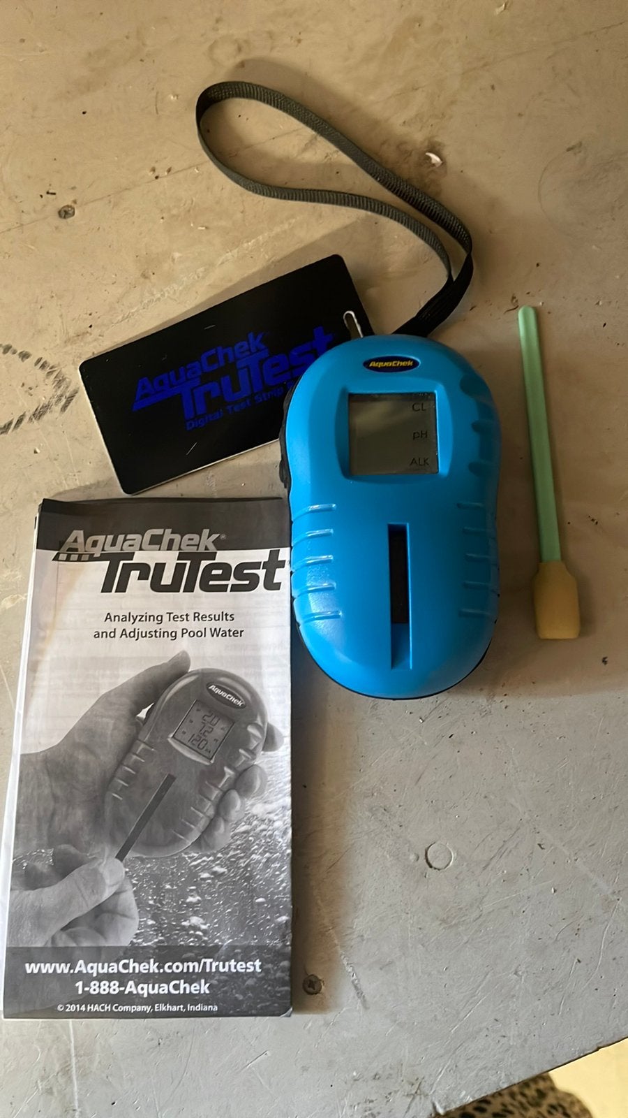Aquacheck Trutest digitale chloor en ph tester, Ophalen, Zo goed als nieuw