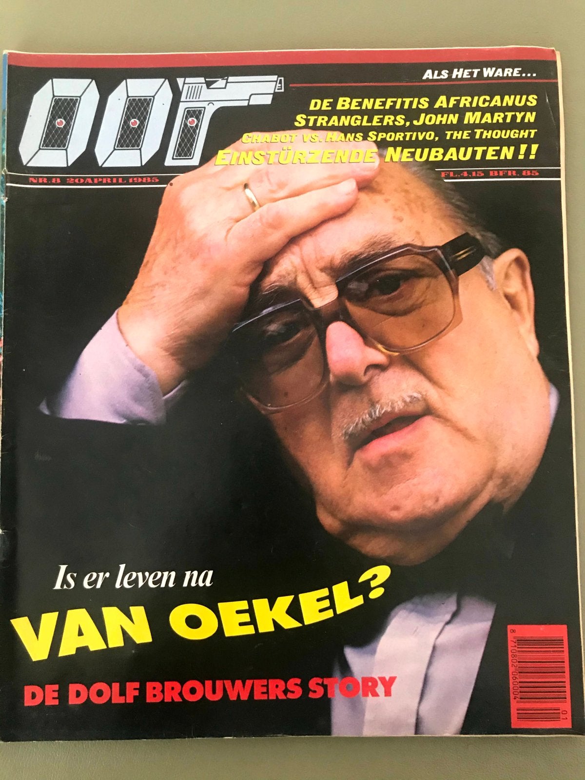 OOR Magazine 1985 THE THOUGHT The Stranglers JOHN MARTYN, Ophalen of Verzenden, Zo goed als nieuw, Muziek, Film of Tv