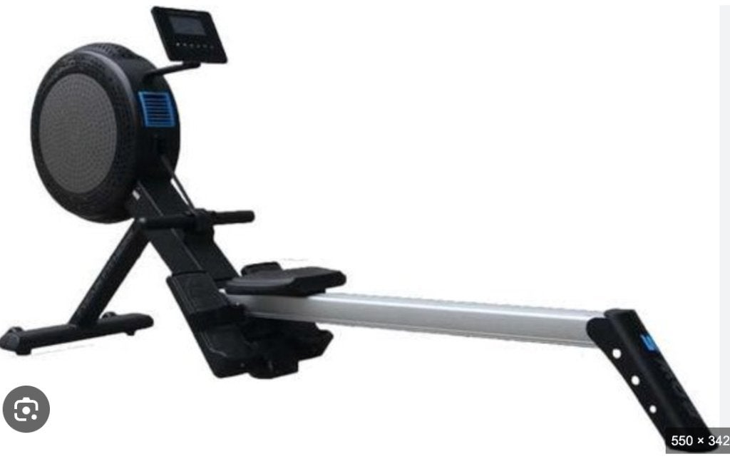 Roeitrainer Focus fitness inclusief trainingscomputer, Ophalen, Benen, Aluminium, Zo goed als nieuw