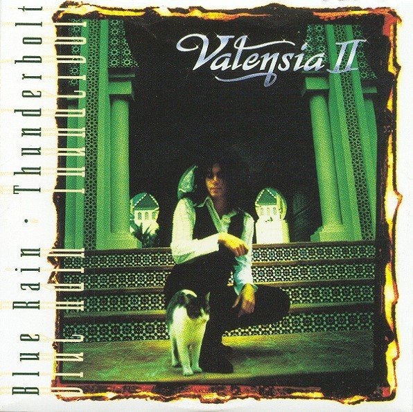 Valensia II – Blue Rain / Thunderbolt CD Single 1996 💿, Verzenden, Zo goed als nieuw, Pop