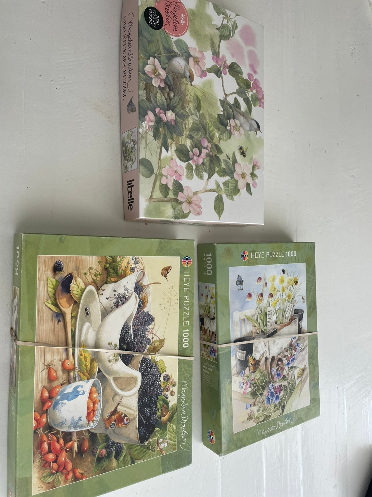 Puzzels Marjolein Bastin, Hobby en Vrije tijd, Ophalen of Verzenden, Zo goed als nieuw, Patroon