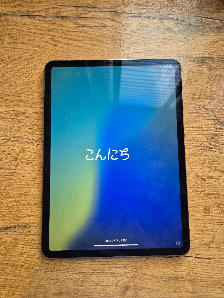 Apple iPad Pro 11" (2018) 64 GB - werkt goed, kras in scherm, Gebruikt, Apple iPad, 11 inch, Ophalen of Verzenden