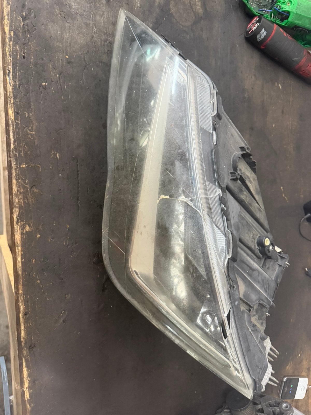 Seat leon 2013 koplamp links (onderdelen), Auto-onderdelen, Verlichting, Ophalen of Verzenden, Gebruikt, Seat