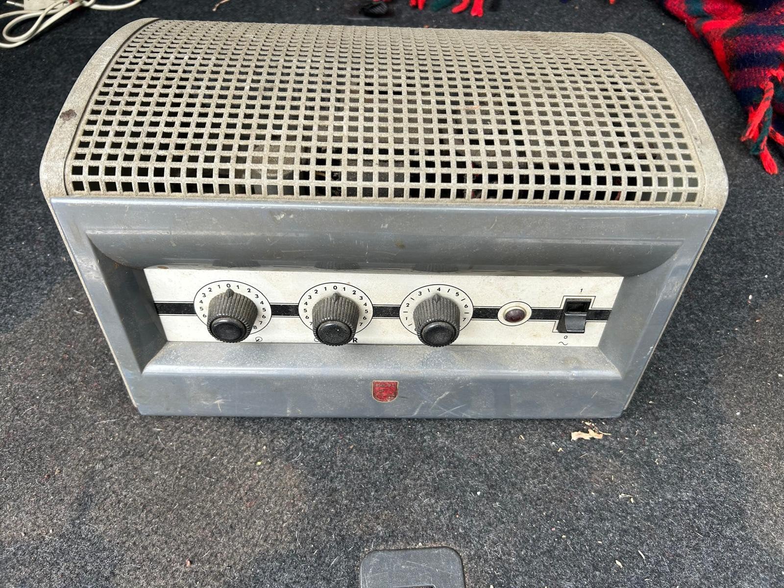 Vintage Philips EL6400/00 Buizenversterker – Opknapper, Ophalen of Verzenden, Versterker