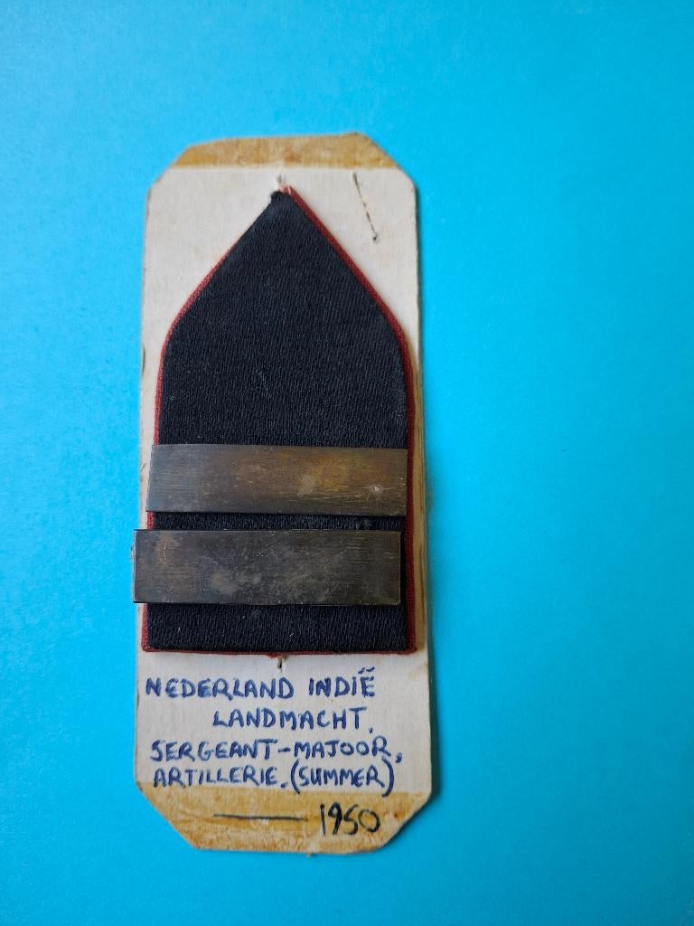 baretembleem,indie,knil,baret,medaille,medailles,oorkonde, Verzenden, Landmacht, Nederland, Embleem of Badge