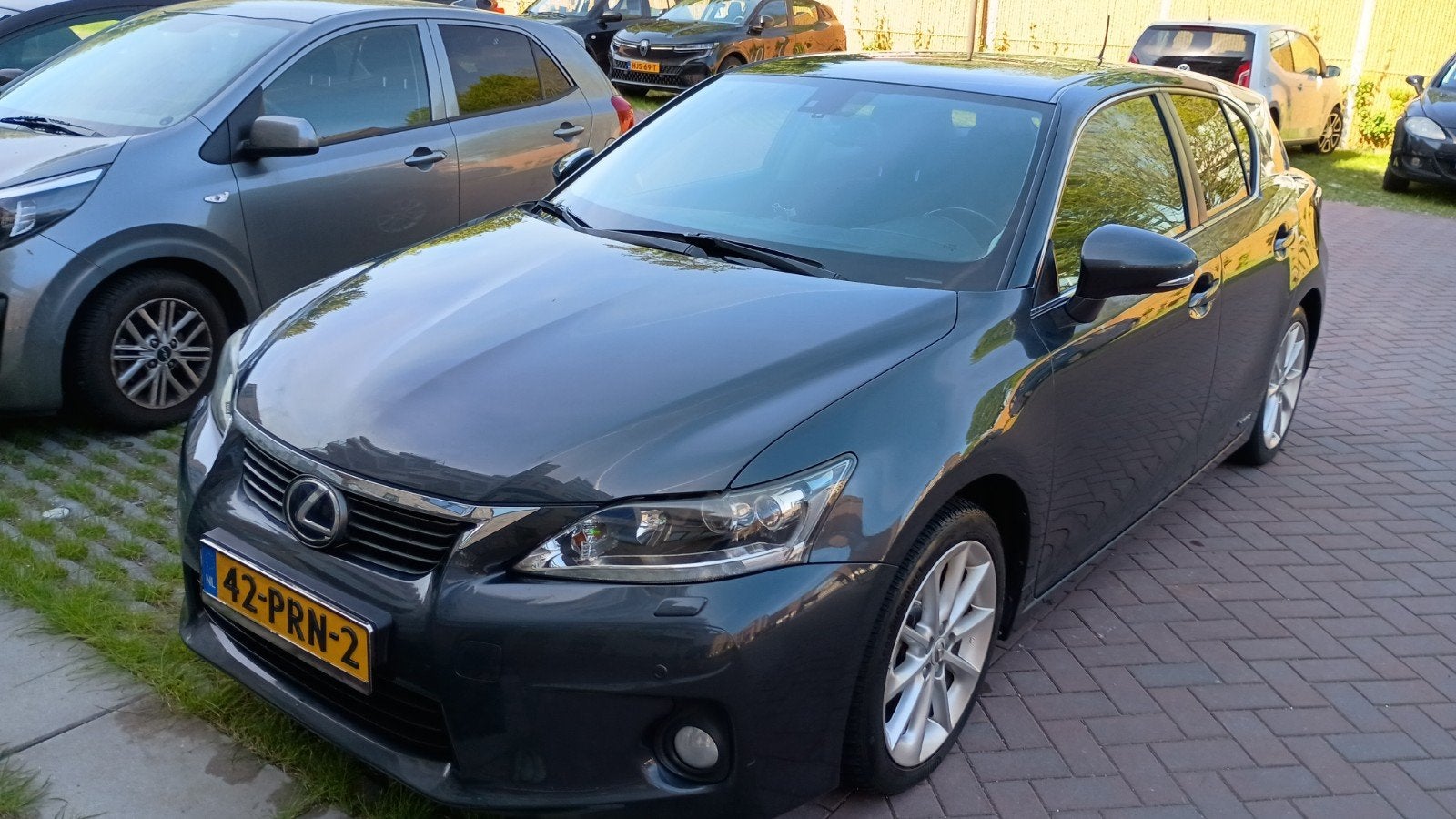 Lexus CT-H 200H 1.8 Hybrid 2011 Grijs, Zwart, Alcantara, Origineel Nederlands, Elektrische ramen