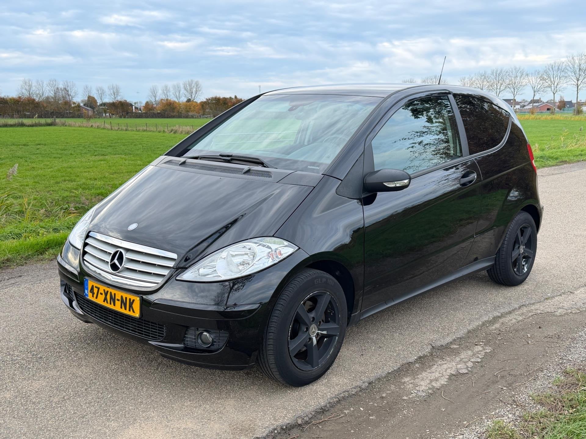 Mercedes-Benz A-klasse 150 Classic Airco NAP APK 06-2027, Auto's, Voorwielaandrijving, Stof, Zwart, 1095 kg