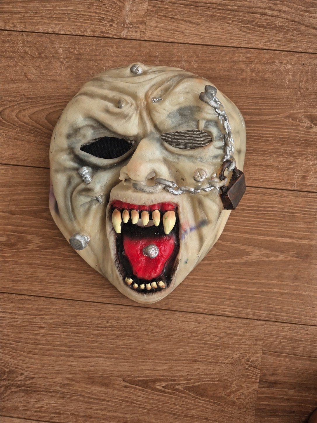 Griezelig Halloween masker - Zo goed als nieuw, Ophalen of Verzenden, Zo goed als nieuw