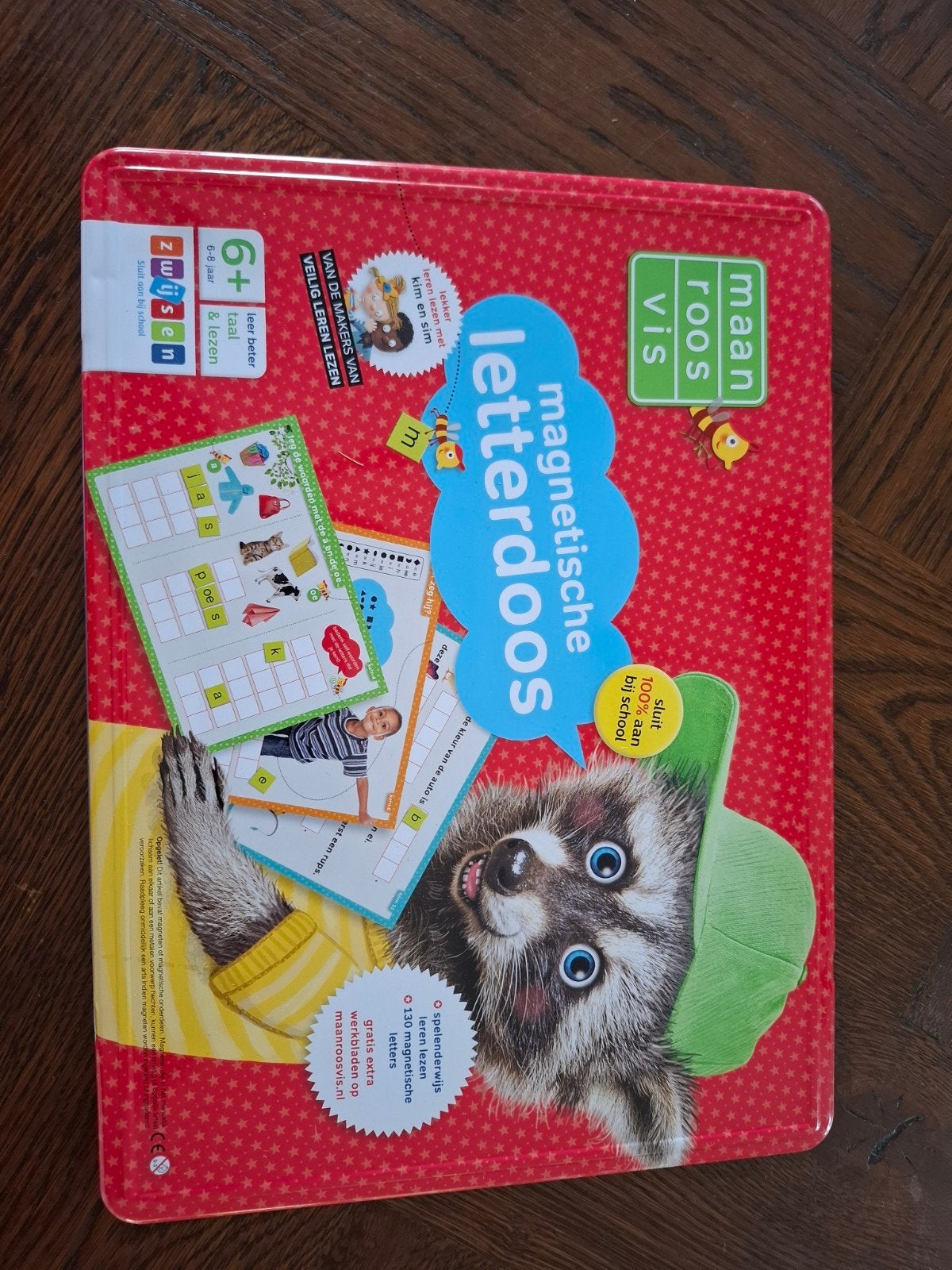 Maan Roos Vis: Magnetische Letterdoos - Compleet, Kinderen en Baby's, Ophalen, Gebruikt, Taal en Lezen