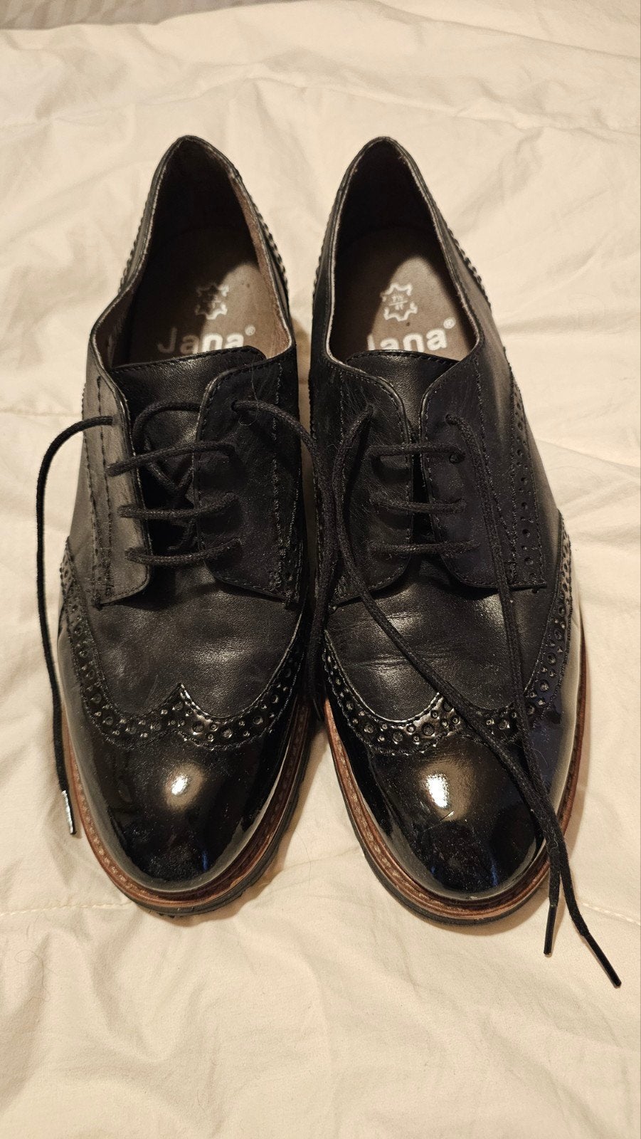 Jana schoenen maat 41 H - Zo goed als nieuw, Jana, Schoenen met lage hakken, Zwart, Ophalen of Verzenden