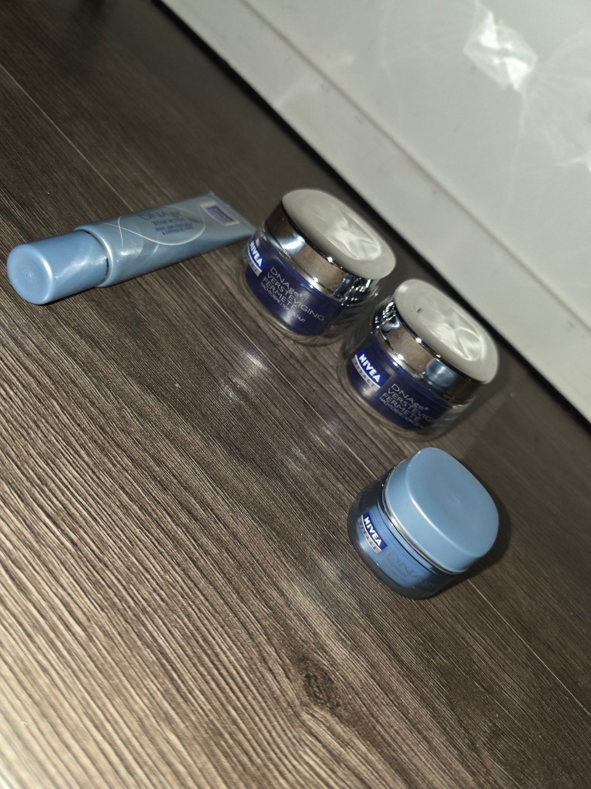 Nivea DNAge huidverzorgingsset (4 stuks), Ophalen, Zo goed als nieuw, Gehele gezicht, Verzorging