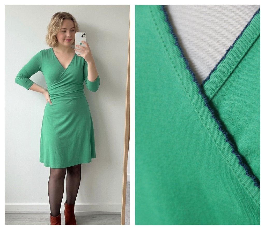Who's that girl - prachtige groene jurk - maat M, Kleding | Dames, Maat 38/40 (M), Who's That Girl, Verzenden, Zo goed als nieuw
