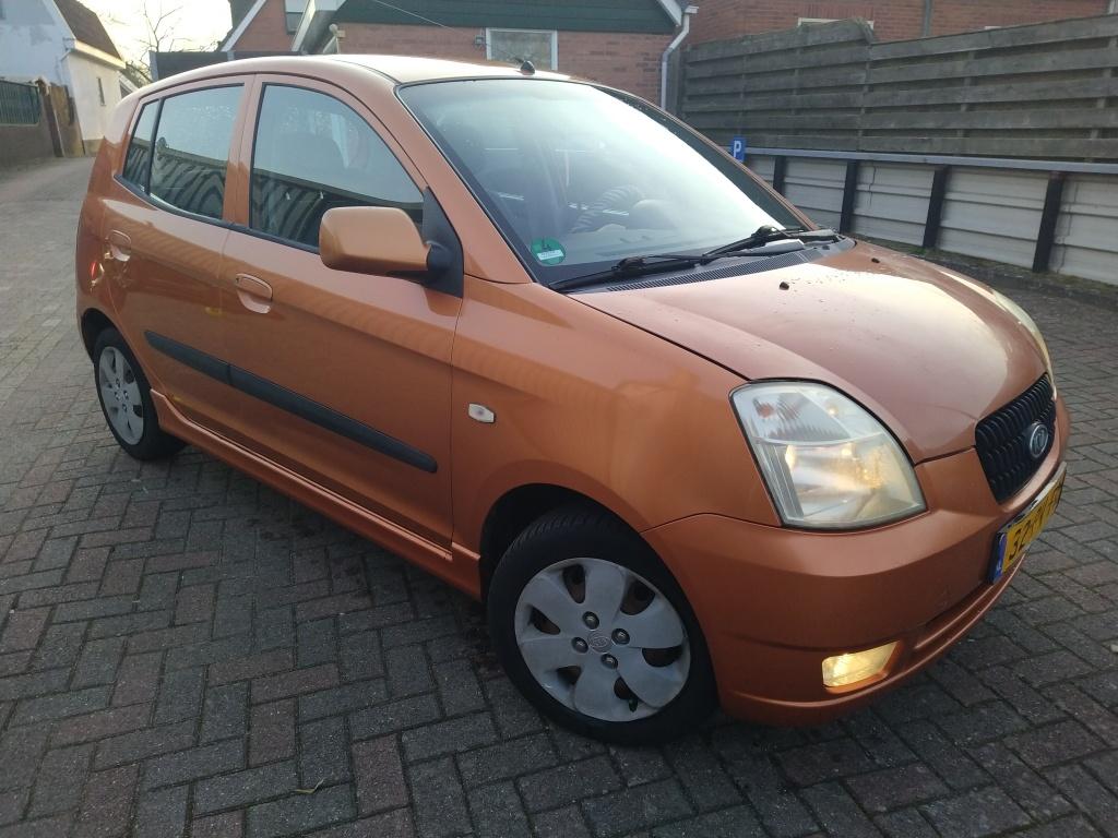 Kia Picanto 1.0 LXE X-tra (bj 2004), Auto's, Kia, Bedrijf, Te koop, Picanto, Airbags, Alarm, Centrale vergrendeling, Elektrische ramen