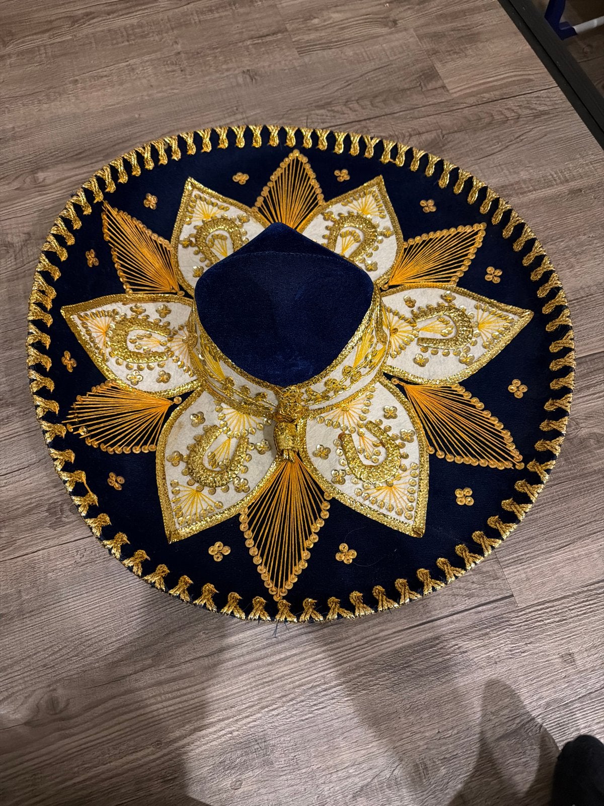 Prachtige Mexicaanse Sombrero - Salazar Yépez, Ophalen of Verzenden, Zo goed als nieuw, Hoed of Pruik, Carnaval