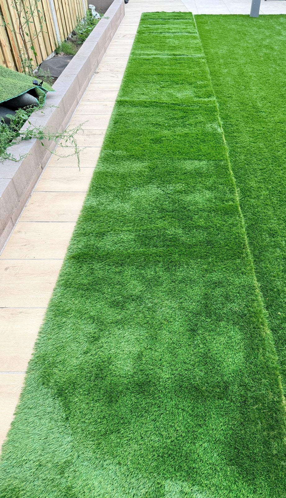 Kunstgras 8m x 0,9m (40mm), Tuin en Terras, Ophalen, Zo goed als nieuw, 20 m² of meer