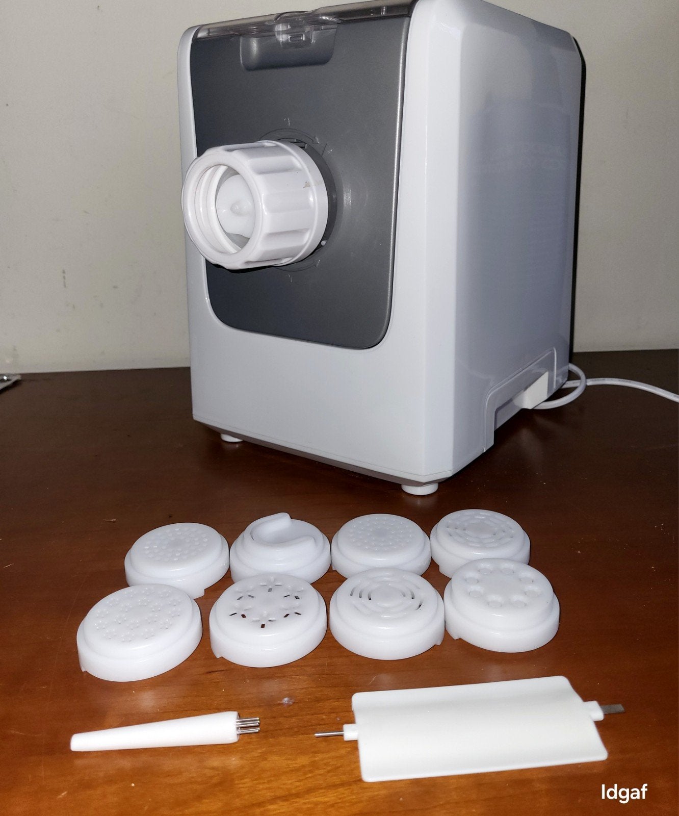 Quigg Pastamachine PM 600/7251 met 8 opzetstukken, Witgoed en Apparatuur, Minder dan 1 liter, Ophalen of Verzenden, Nieuw, 1 snelheid
