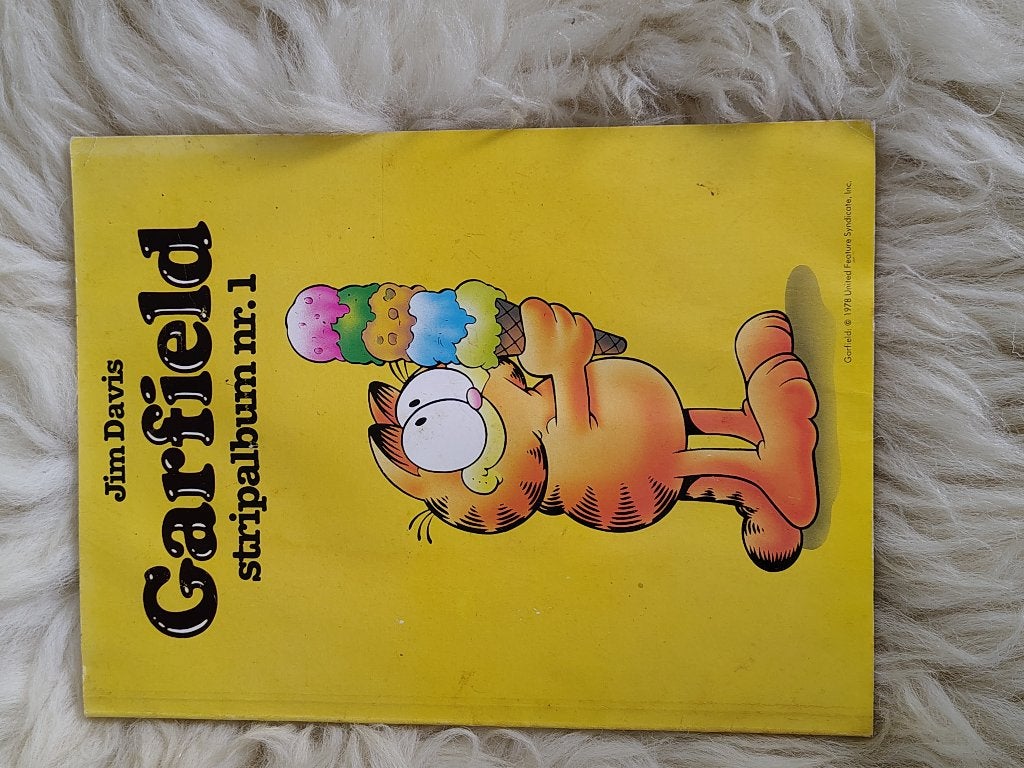 stripalbum garfield, nr 1, Boeken, Ophalen of Verzenden, Gelezen, Eén comic, Jim Davis