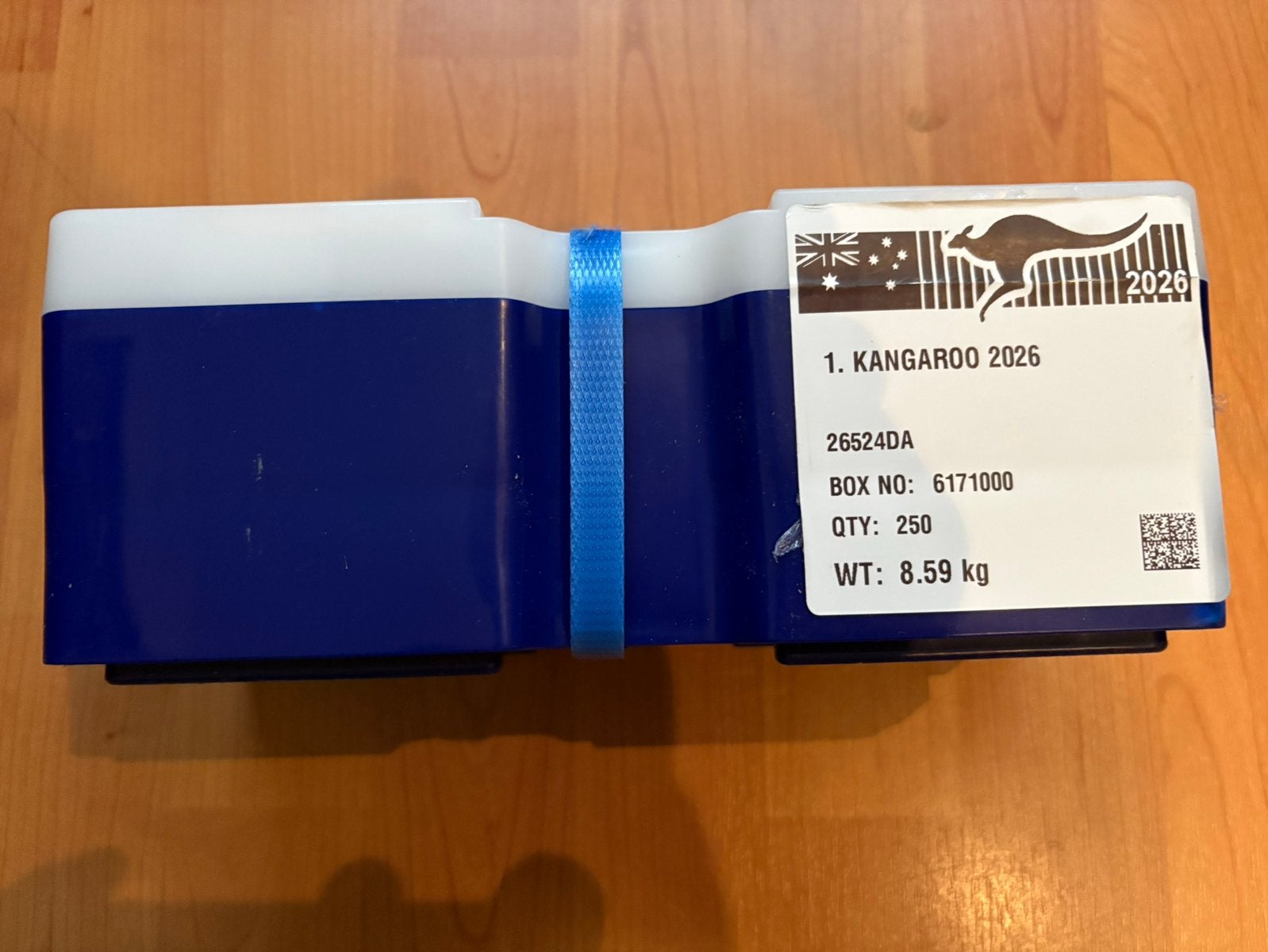 Monsterbox kangaroo 2026 sealed 250x 1 ounce zilver, Ophalen of Verzenden, Zilver