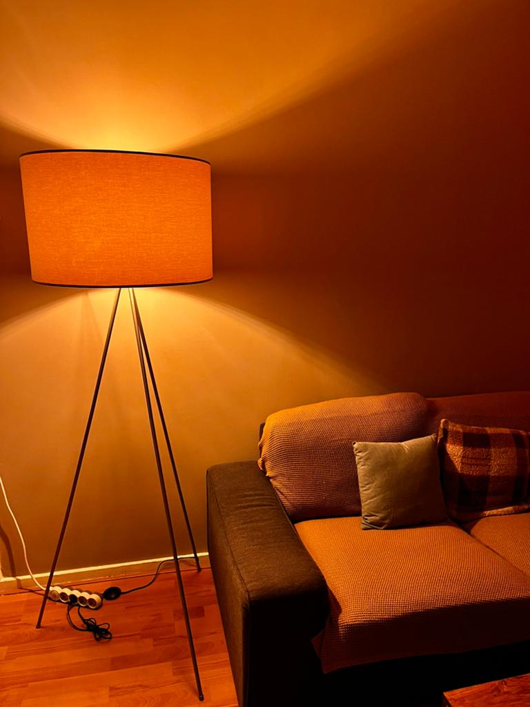 Moderne Driepoot Vloerlamp — Premium Sfeerverlichting, Ophalen, Nieuw, 150 tot 200 cm