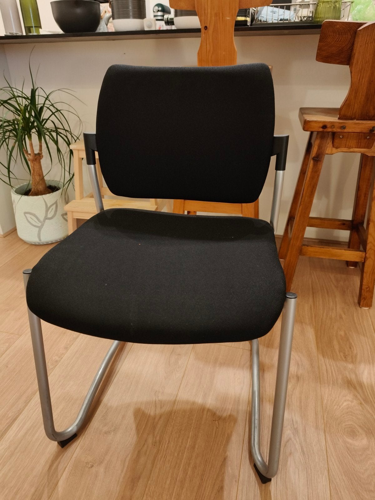 Office chair X6, Ophalen, Gebruikt, Zwart