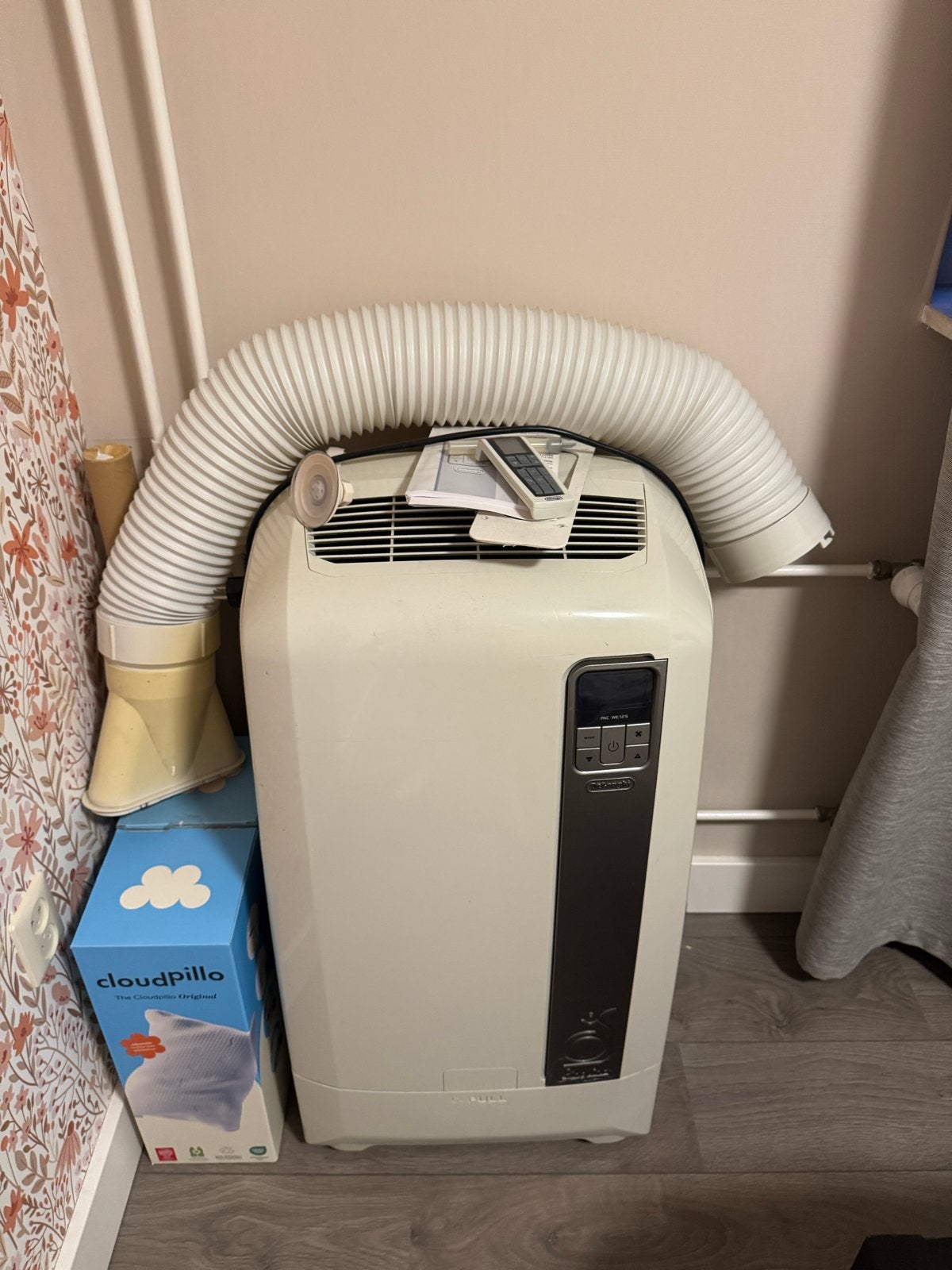 Delonghi Mobiele Airco PAC WE125, Witgoed en Apparatuur, Airco's, Ophalen, Gebruikt, Timer, 3 snelheden of meer
