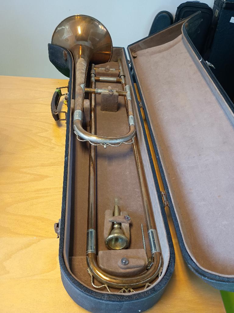 Tenor trombone, Robert Piering, Muziek en Instrumenten, Gebruikt, Robert Piering, Onbekend, Ophalen of Verzenden