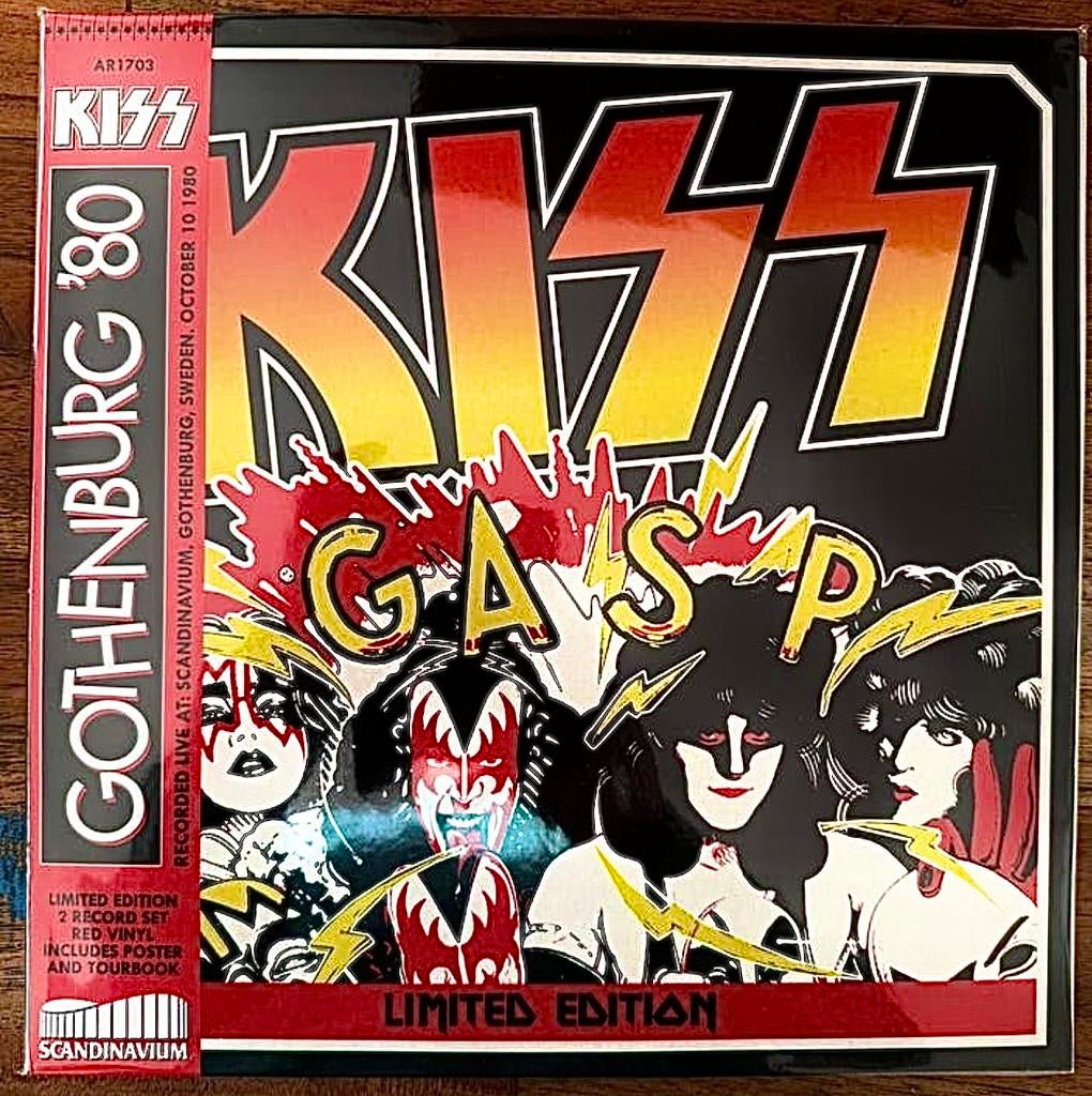 KISS LP GOTHENBURG ‘80 Alternate sleeve very limited, 1980 - 1989, Ophalen of Verzenden, 12 inch, Nieuw in verpakking
