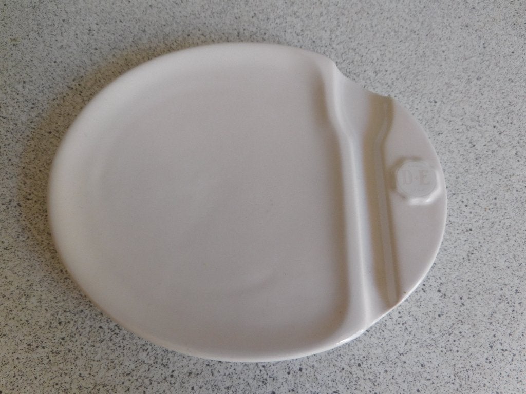 Cake plate 20x17 cm. Crème Zegel Mosa Douwe Egberts, Overige merken, Ophalen of Verzenden, Zo goed als nieuw, Overige stijlen