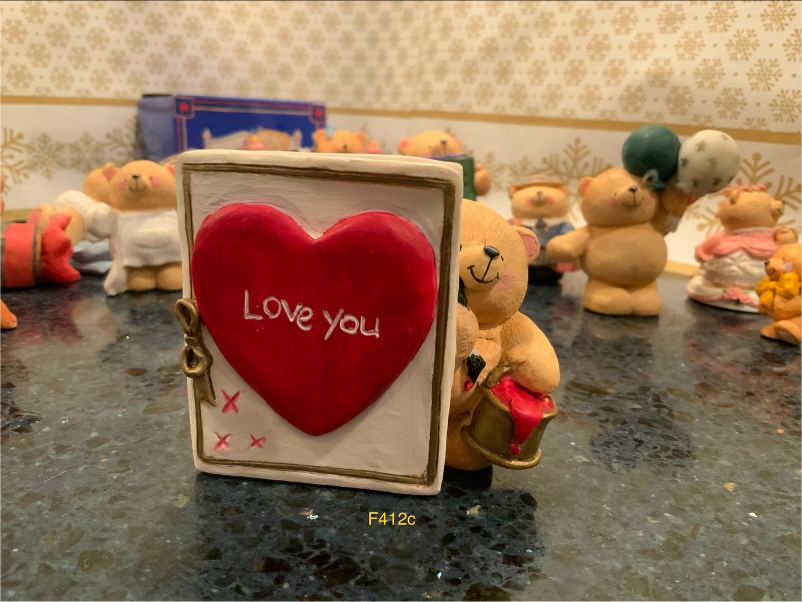 Forever Friends Beertje met 'Love You' Hartje, Verzamelen, Poppetjes en Figuurtjes, Ophalen of Verzenden, Zo goed als nieuw