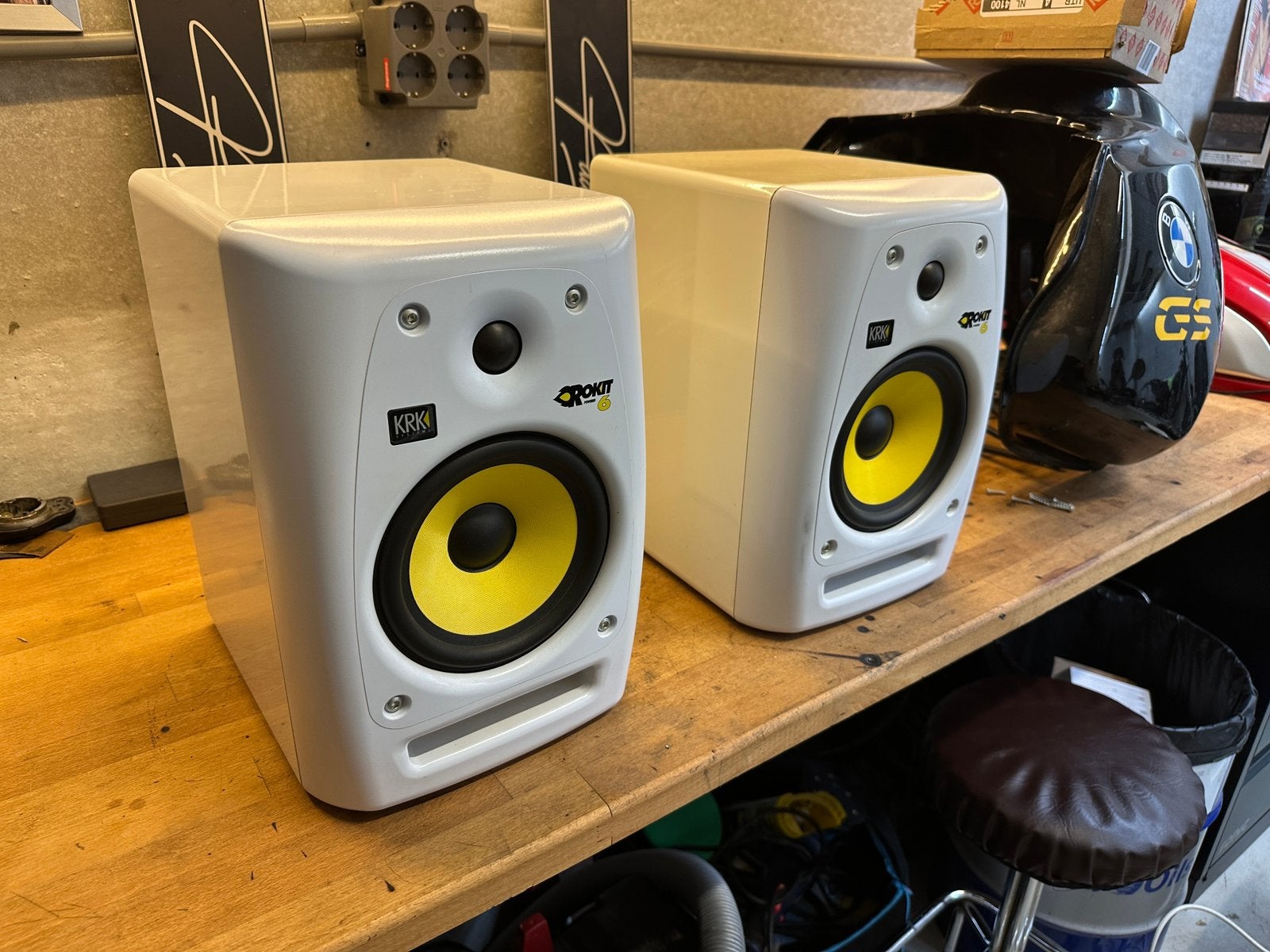 KRK Rokit 6 RPG2 studiomonitor refurbished, Studiomonitor, Refurbished, 60 tot 120 watt, AUX-ingang