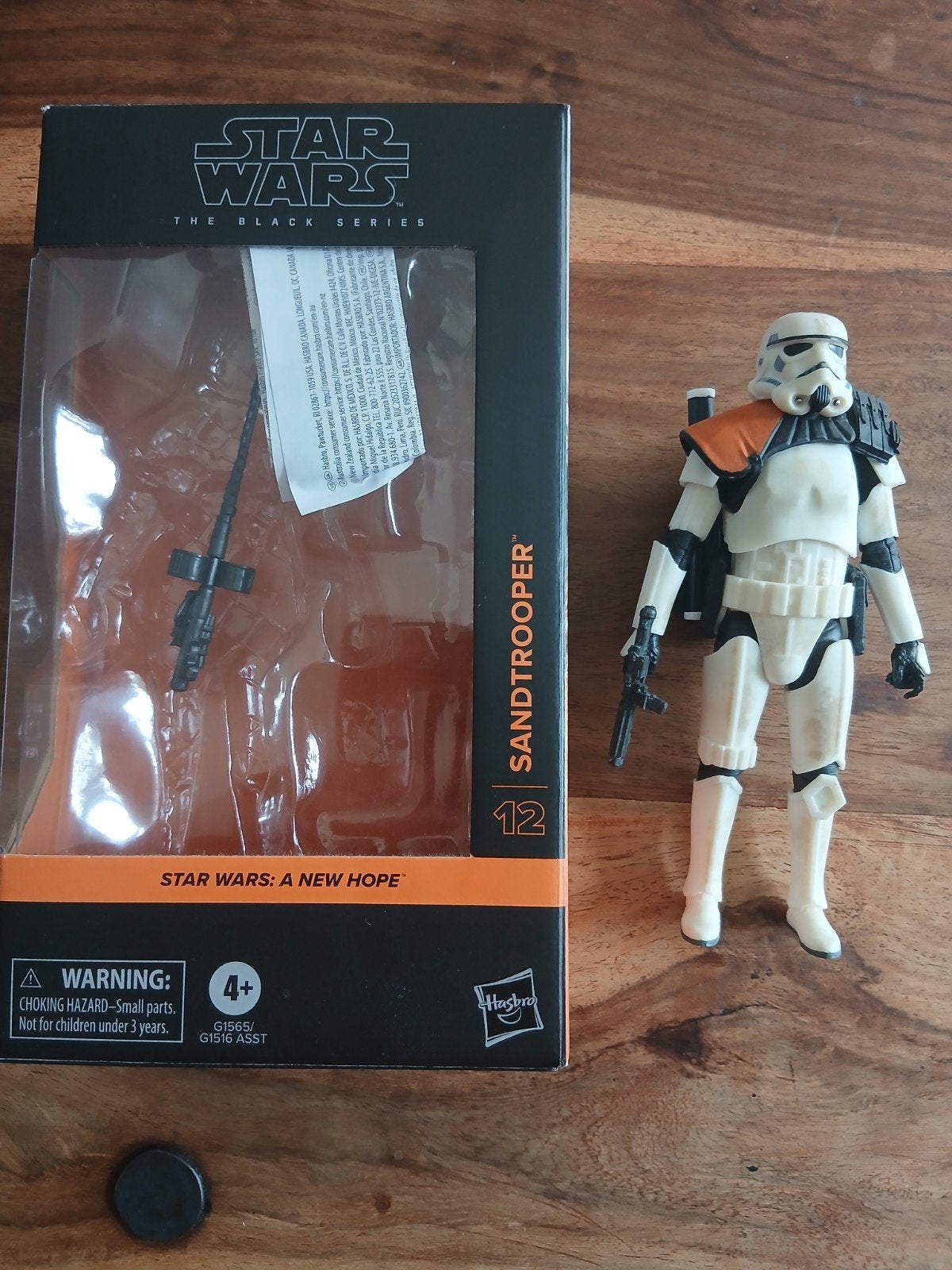 Star Wars Black Series Sandtrooper Actiefiguur, Verzamelen, Ophalen of Verzenden, Zo goed als nieuw, Actiefiguurtje
