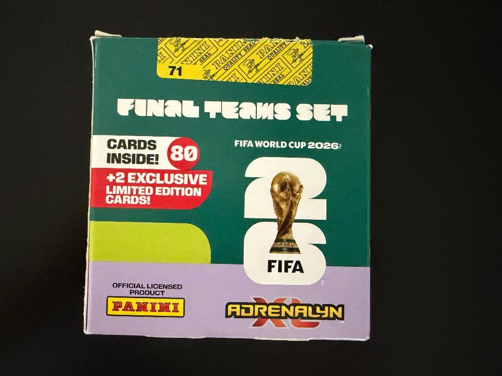 Panini Final Teams Set - Fifa World Cup 2026 Adrenalyn, Ophalen of Verzenden, Zo goed als nieuw, Meerdere plaatjes