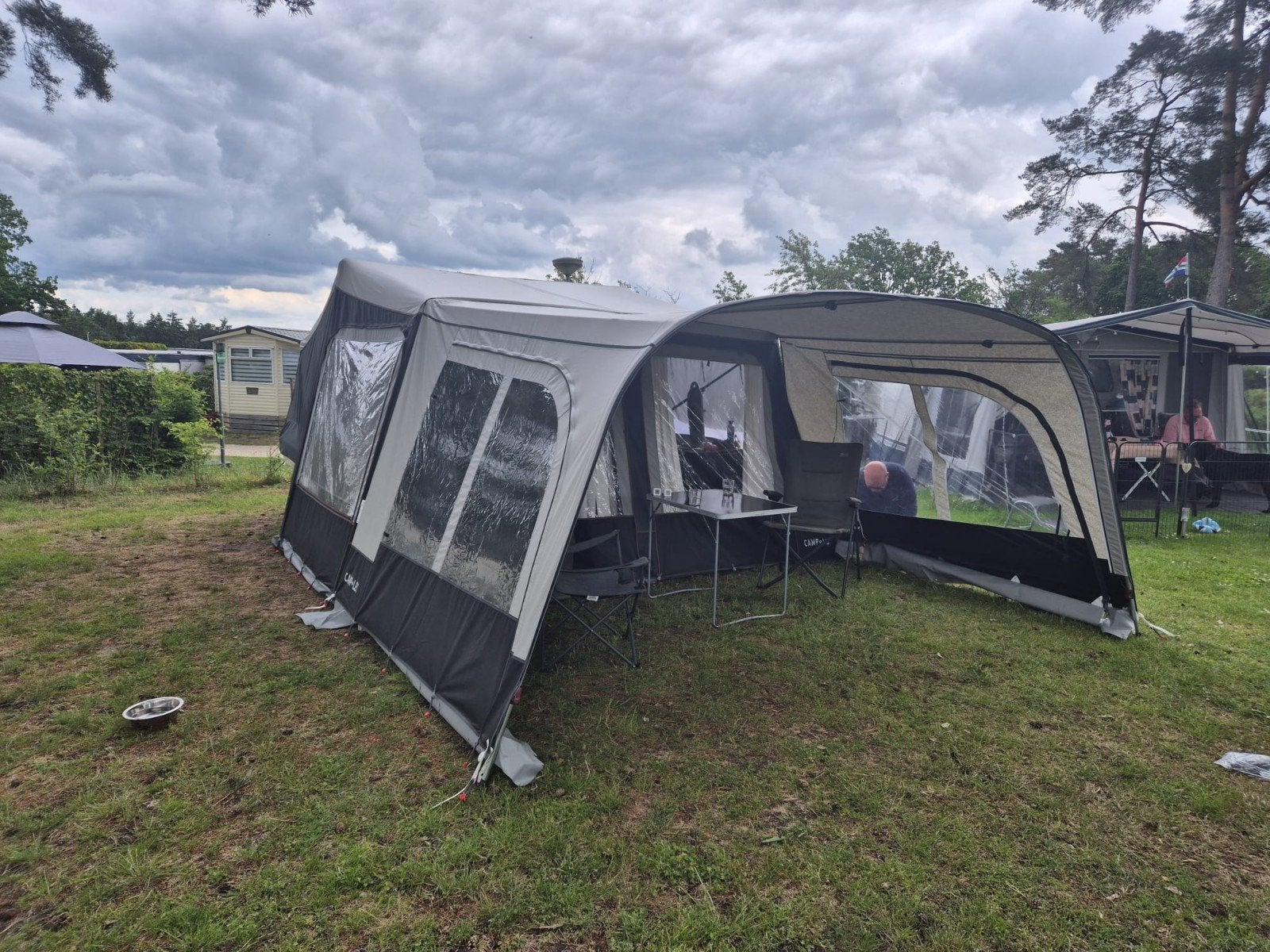 Camplet North Vouwwagen, Caravans en Kamperen, Tenten, Ophalen, Zo goed als nieuw, Tot en met 4