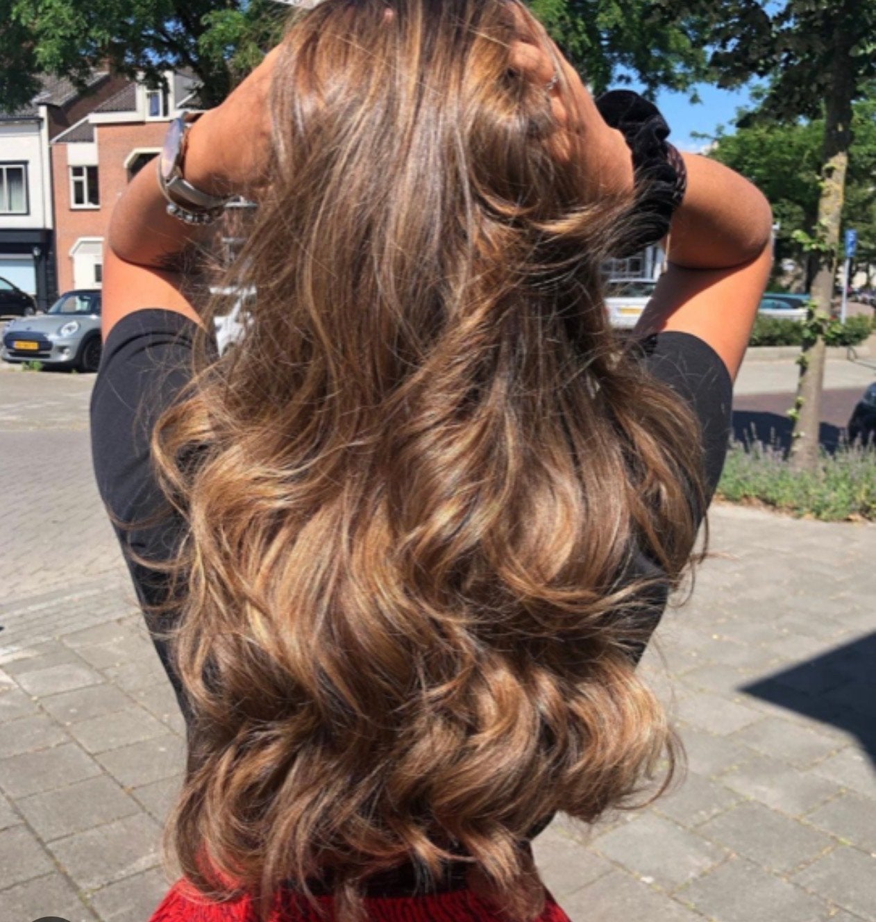 Hair extensions omhoog plaatsen, Sieraden, Tassen en Uiterlijk, Ophalen of Verzenden, Nieuw, Pruik of Haarverlenging