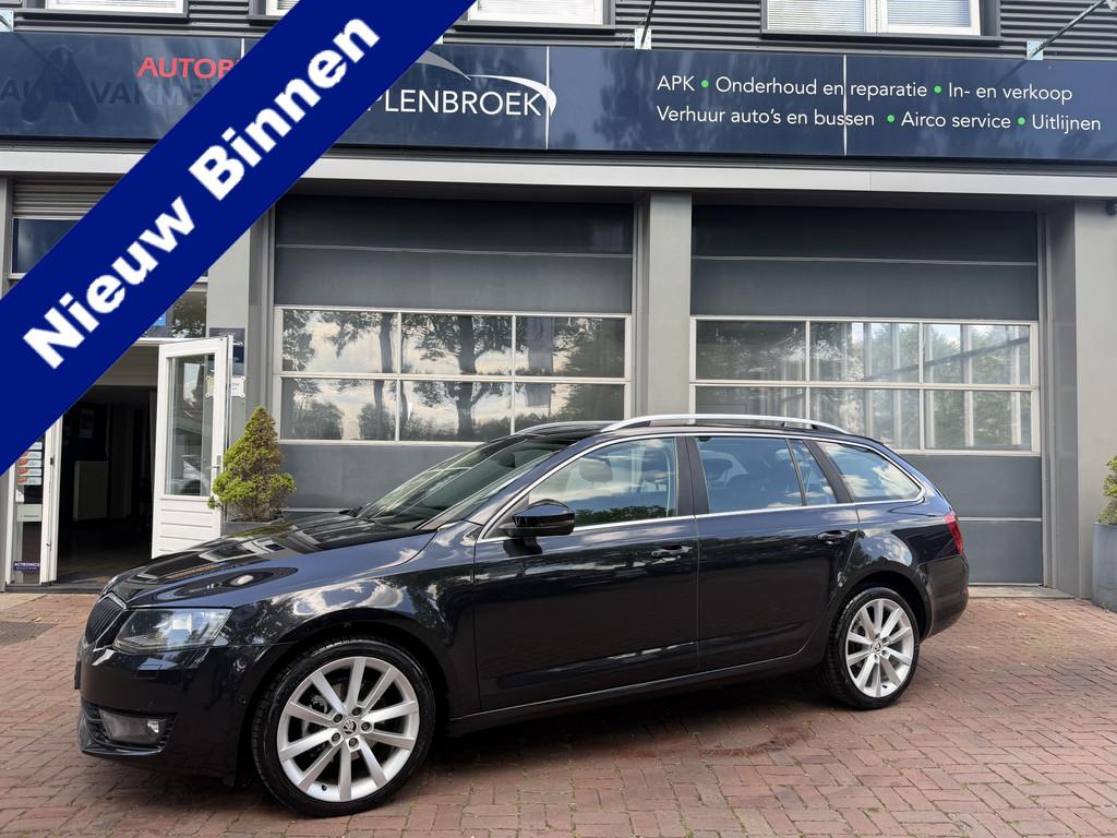 Skoda Octavia Combi 1.4 TSI Greentech Elegance Businessline, Auto's, Skoda, Gebruikt, 4 cilinders, 1192 kg, Zwart