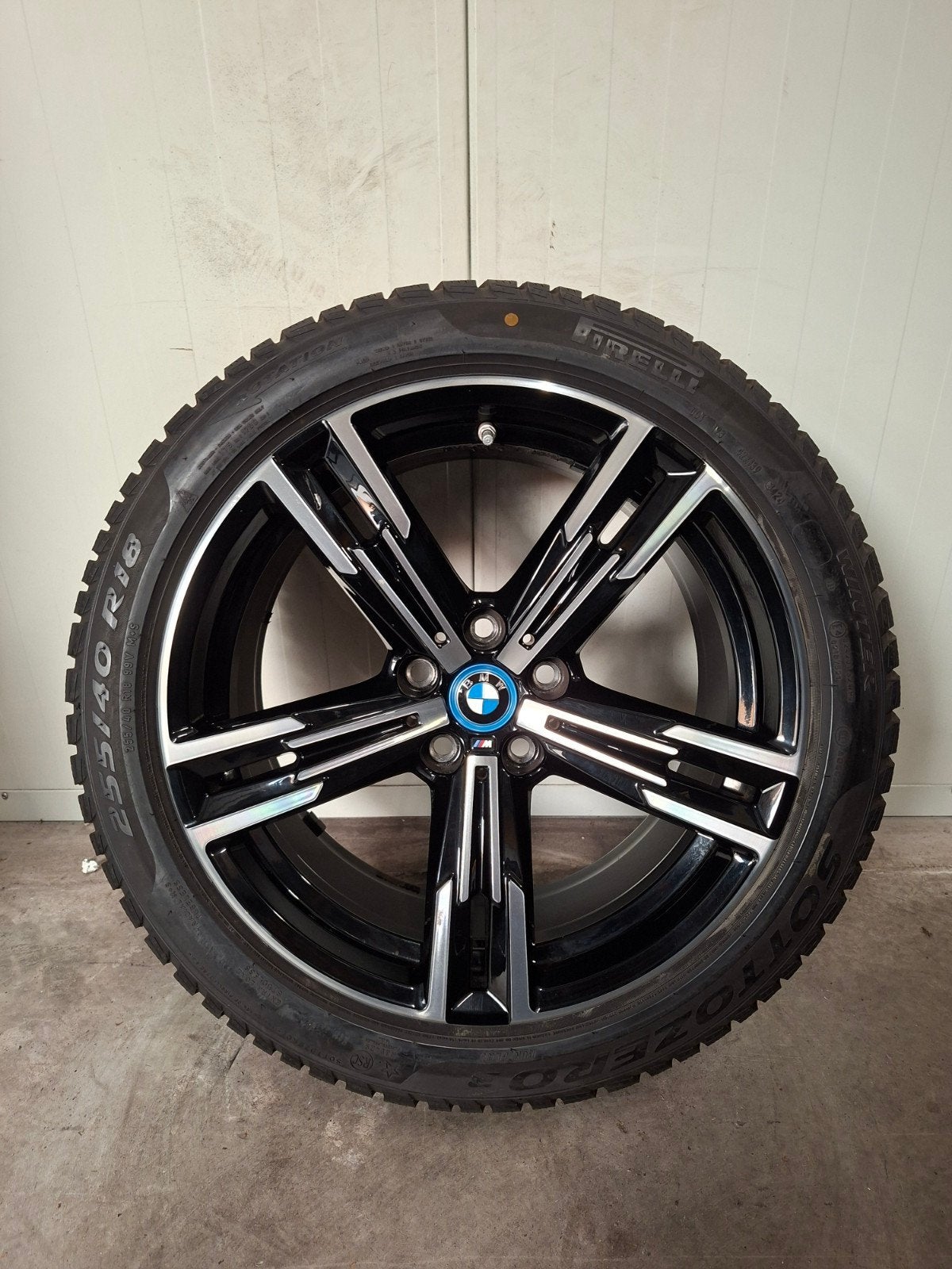 18' BMW 3 4 Serie Styling 848M Breedset met winterbanden, Auto-onderdelen, 18 inch, Banden en Velgen, Personenwagen, 225 mm