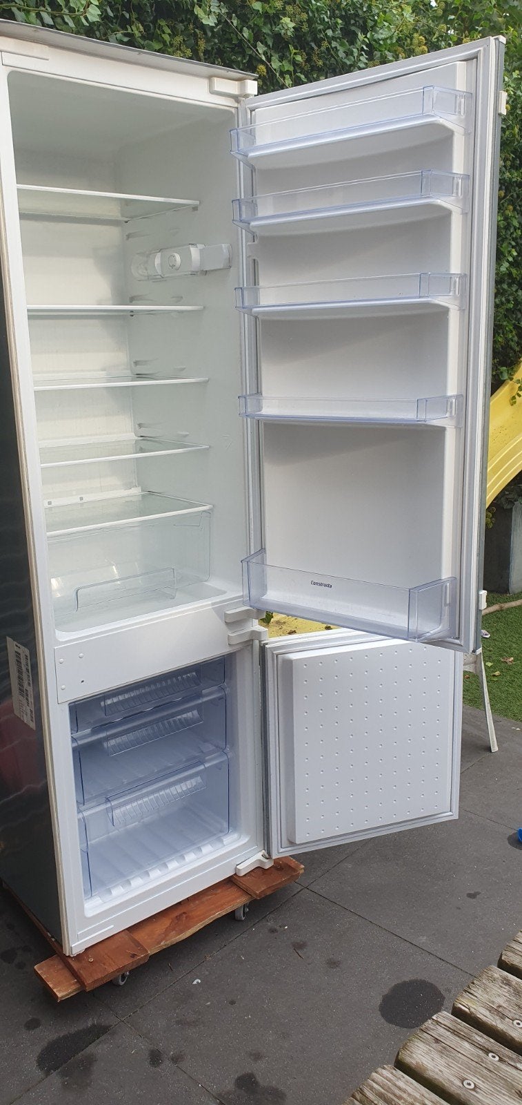 Constructa Standaard Inbouw Koel/vries Combinatie, Witgoed en Apparatuur, Ophalen, Gebruikt, 200 liter of meer, Met aparte vriezer