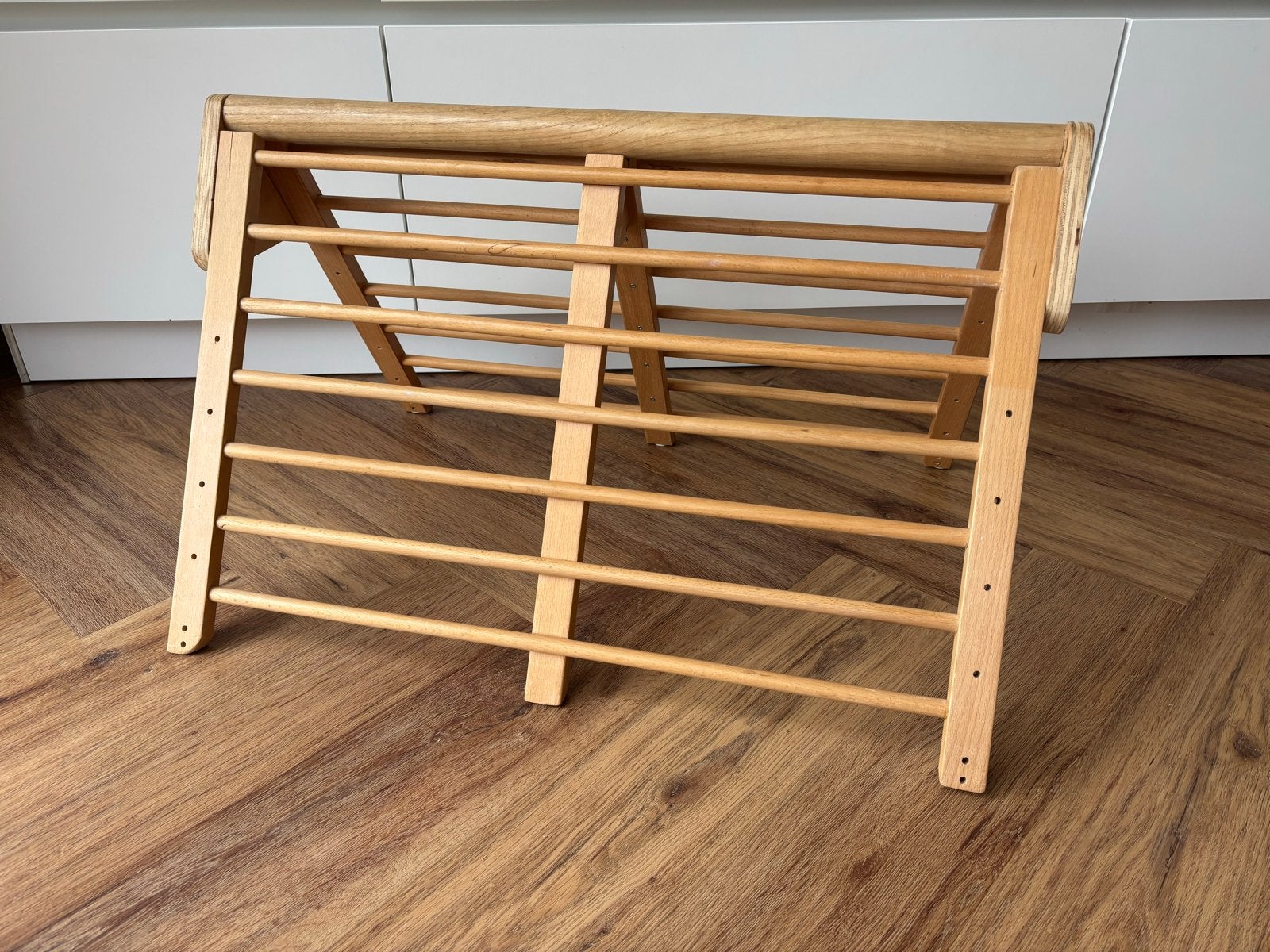 Zelfgemaakte houten klimrek voor kinderen, Kinderen en Baby's, Speelgoed | Buiten | Speeltoestellen, Ophalen, Gebruikt, Klimwand