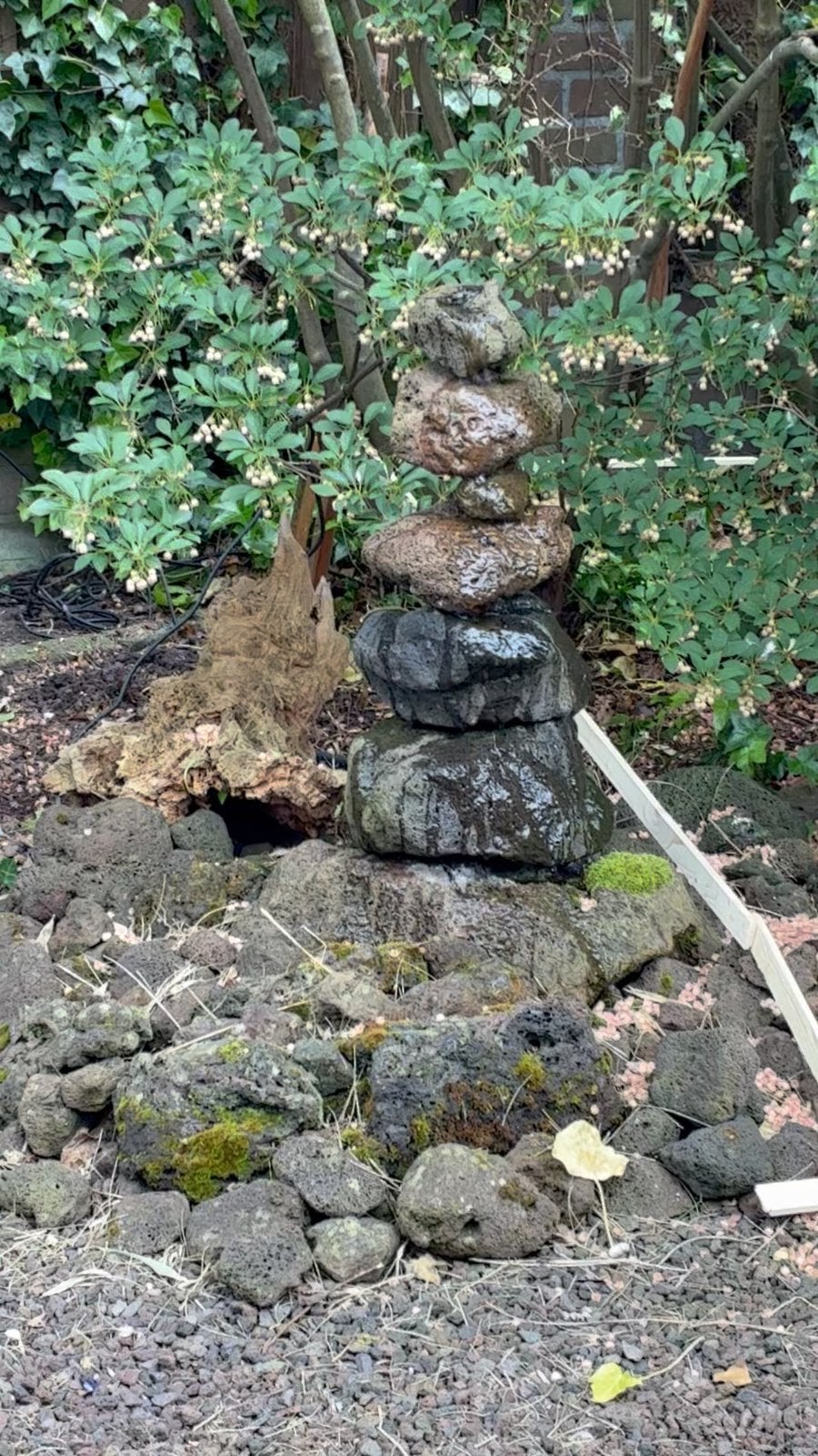 Super leuk fonteintje lava stenen, Ophalen, Gebruikt, Overige materialen, Fontein