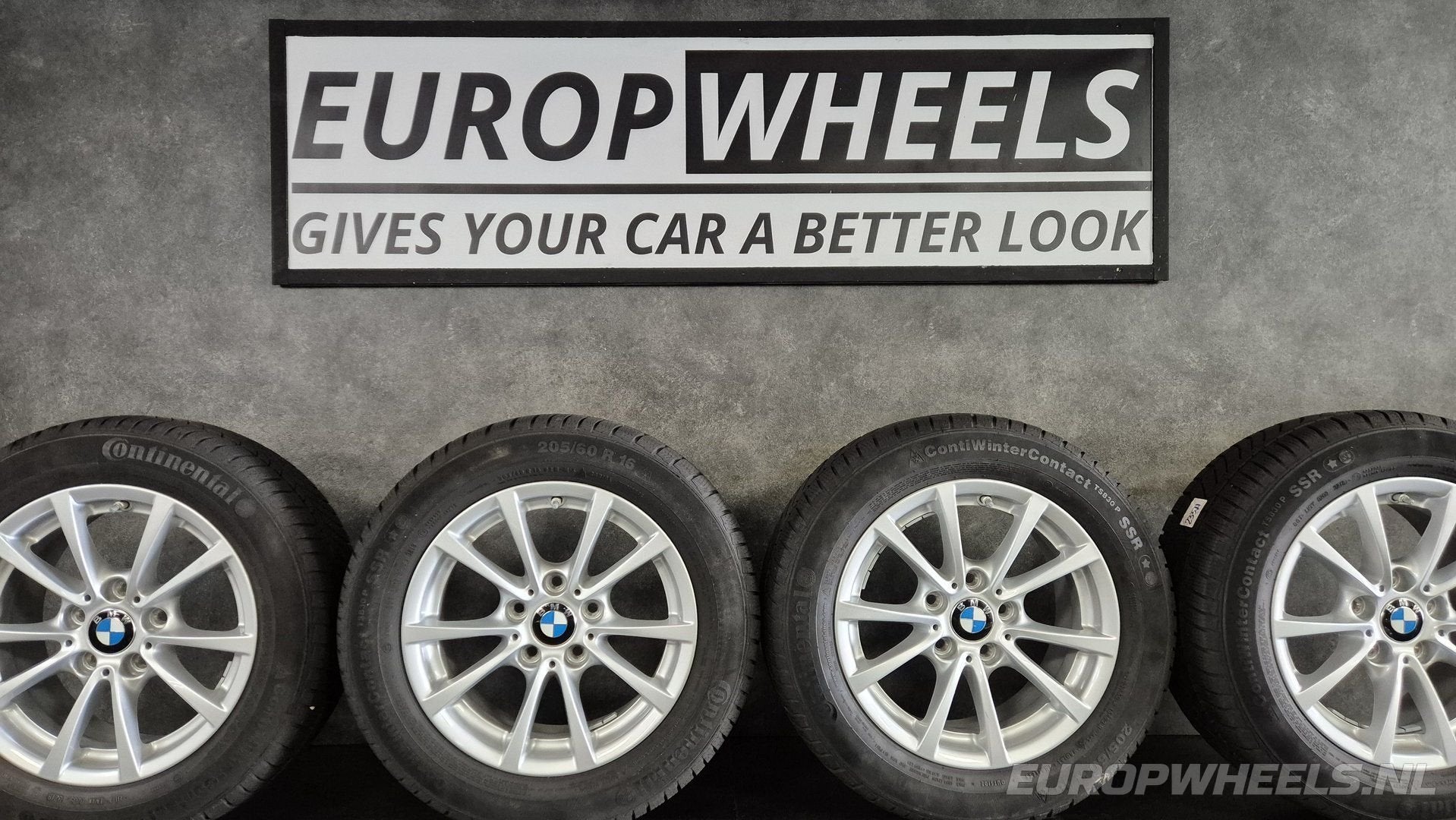 16 inch BMW F30 F31 velgen Styling 390 winterbanden, Auto-onderdelen, Gebruikt, -, Banden en Velgen, -