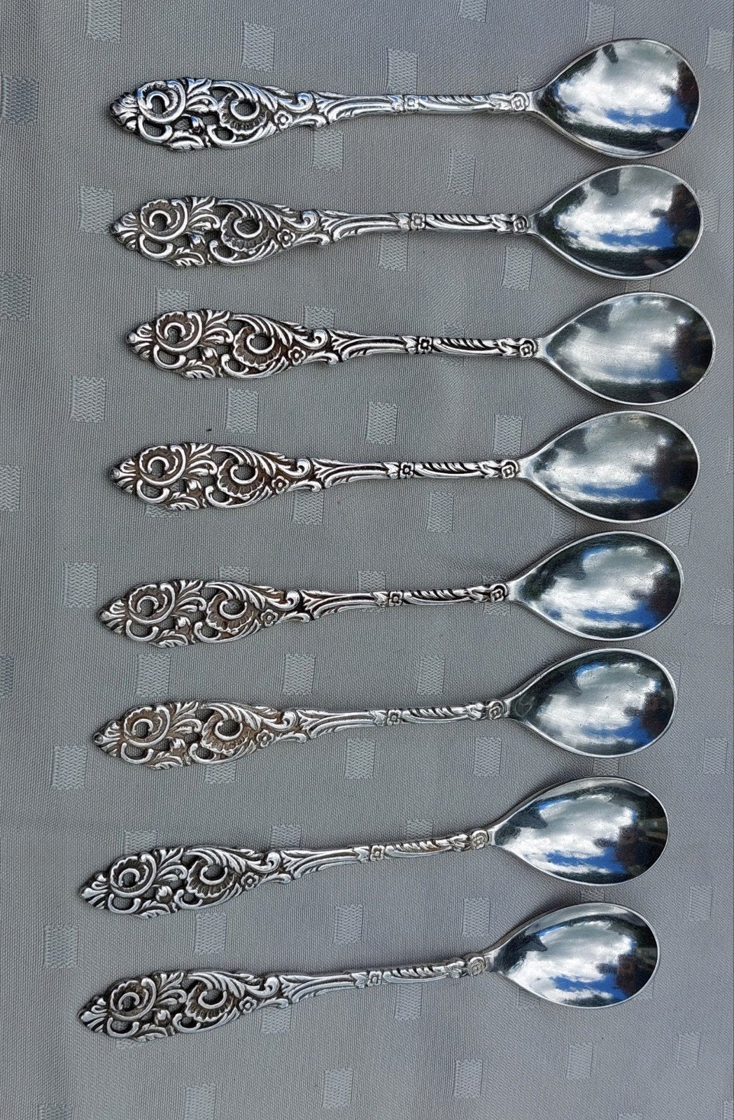 Gero 635 koffie/theelepels, 8 stuks, Ophalen of Verzenden