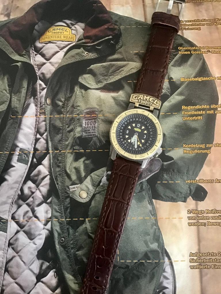 Camel Trophy GB I. horloge, Verzamelen, Retro, Overige typen, Verzenden