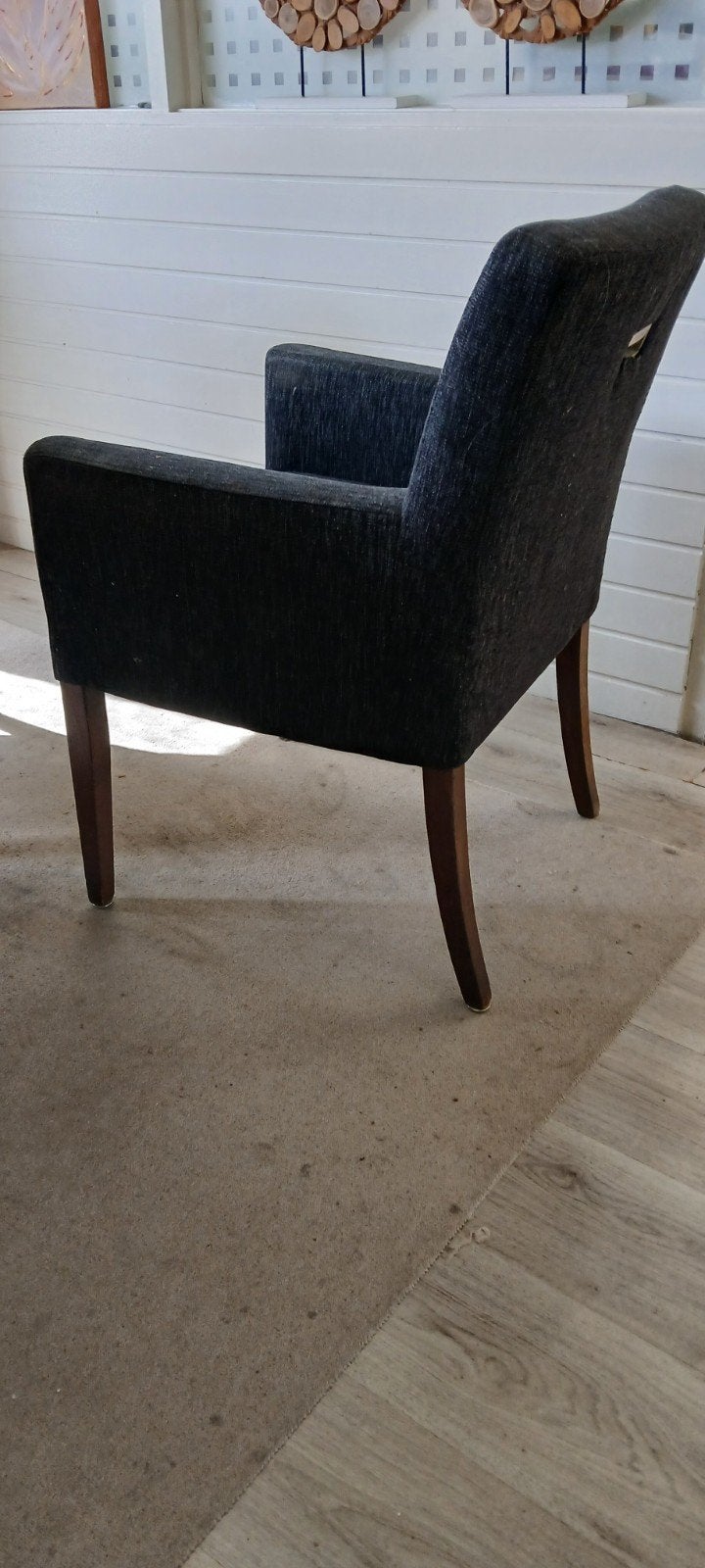 4 eethoek stoelen, Ophalen, Gebruikt, Zwart, Vier