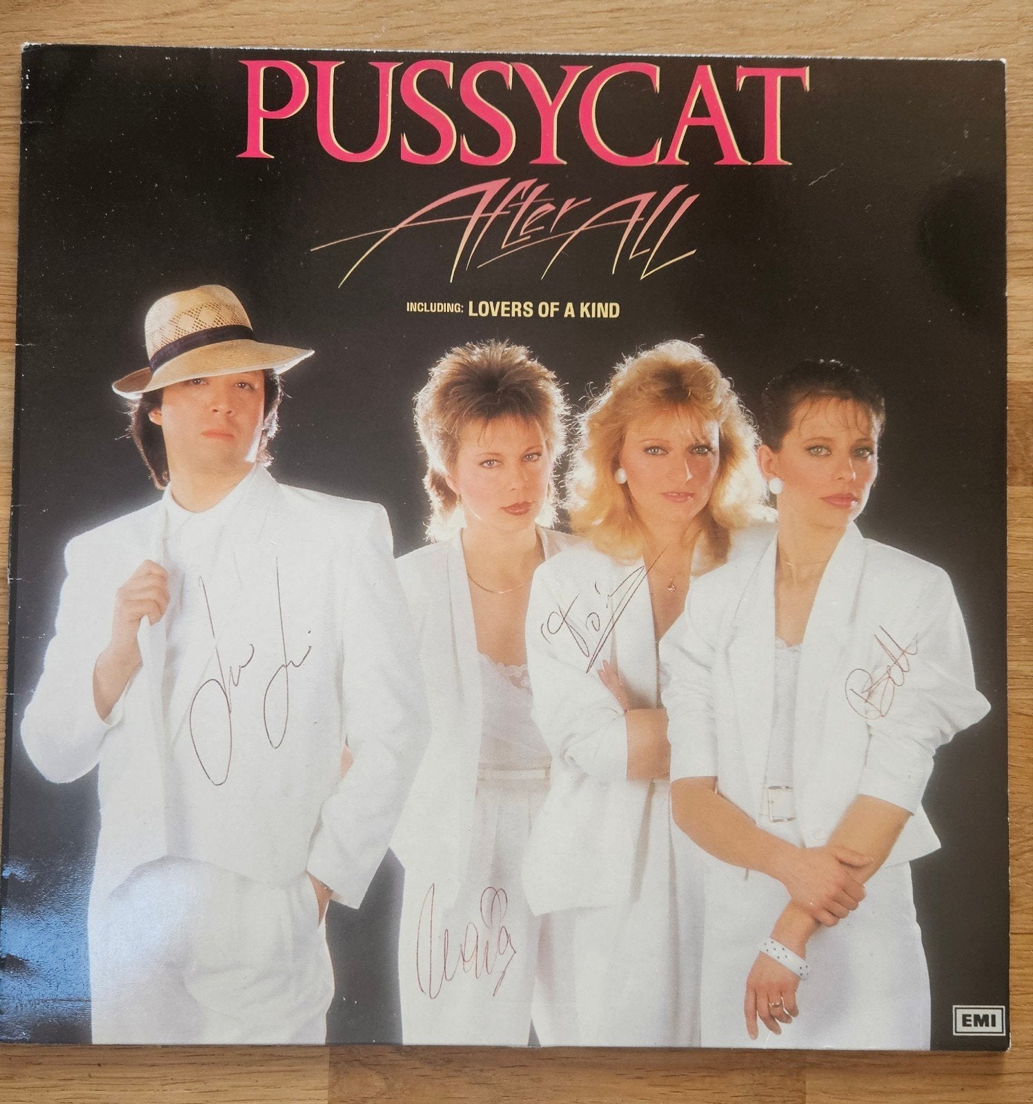 Gesigneerde LP Pussycat - After All (Zeer Goede Staat), Ophalen of Verzenden